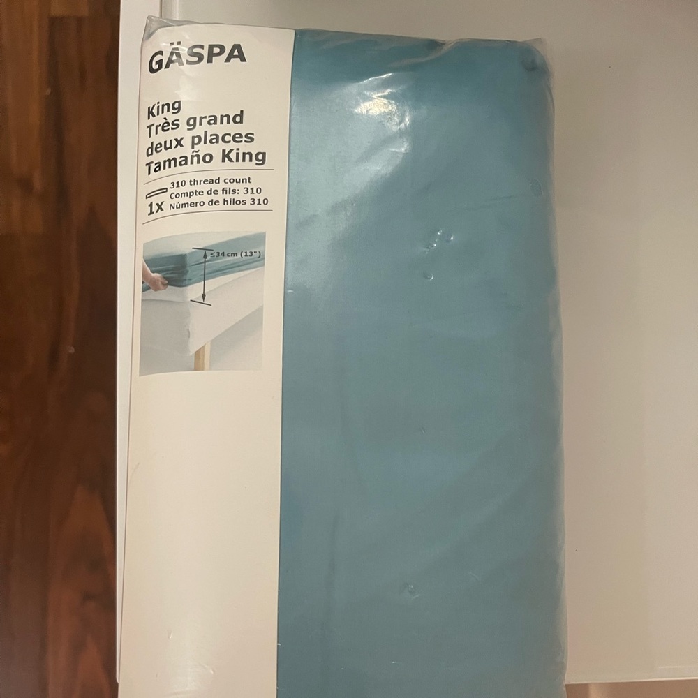 king fitted sheet Gaspa